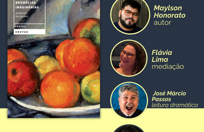 Theatro Homerinho recebe lançamento do livro “Bromélias imaginárias”, do jornalista Maylson Honorato