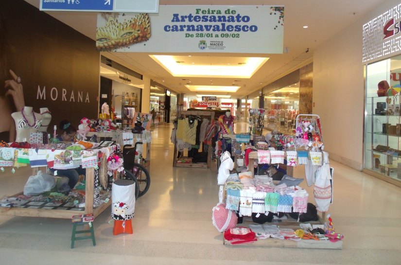 Economia Solidária realiza exposição no Shopping Pátio Maceió