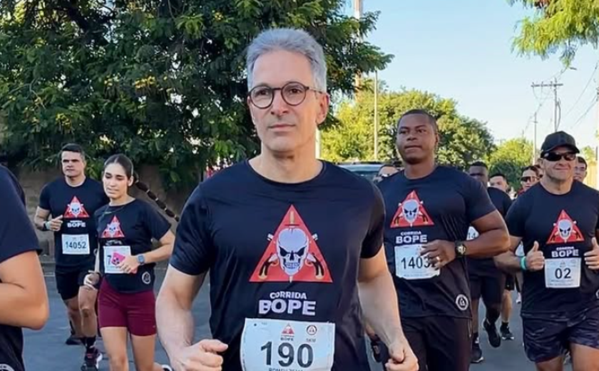 Zema participa de corrida do Bope em Belo Horizonte