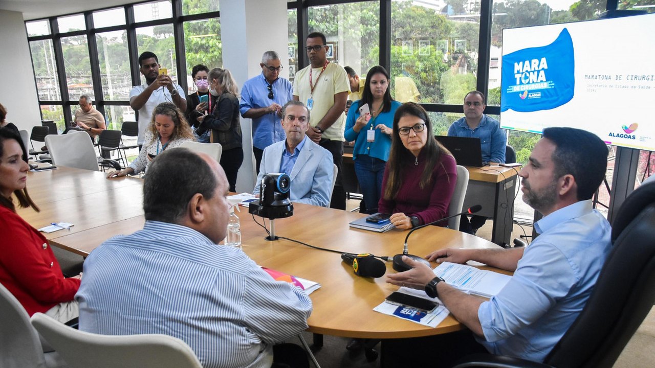 Governo: Maratona de Cirurgias vai zerar fila de 2.500 pacientes até novembro