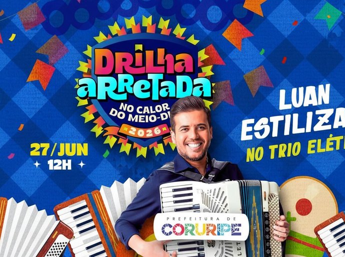 Camisas da Drilha Arretada esgotam e primeira edição do evento já é sucesso em Coruripe