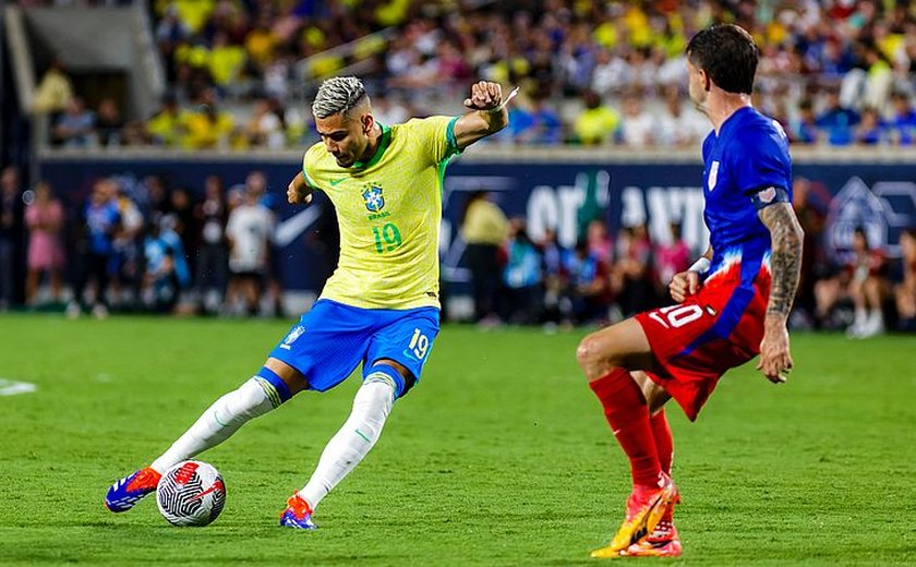 Brasil cede empate aos EUA no último teste antes da Copa América