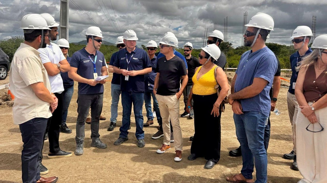Arsal realiza visita técnica às obras da Subestação Cânions do São Francisco