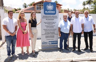 Governo de Alagoas entrega importantes obras na celebração do aniversário de Paripueira