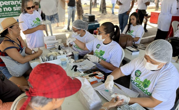 Sesau promove ação educativa sobre doações de órgãos e cuidados com o coração em Maceió