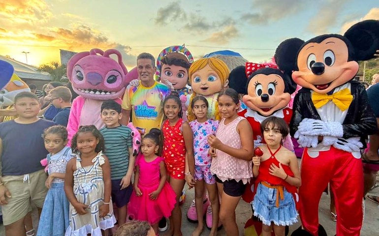 Pra brincar e ser feliz: prefeitura de Branquinha realiza mais uma edição da festa das crianças