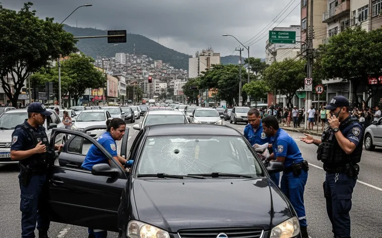 Mulher é baleada durante tentativa de assalto na Tijuca