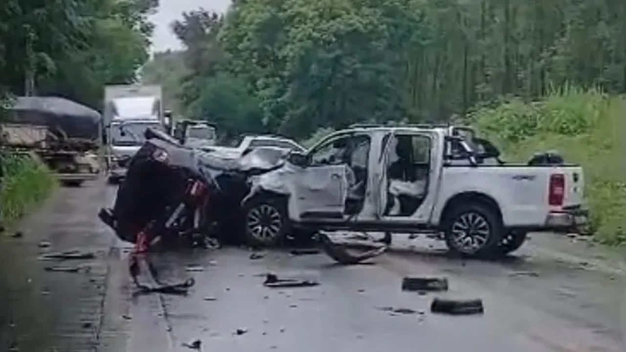 Acidente frontal na BR-316 deixa uma vítima fatal em Atalaia