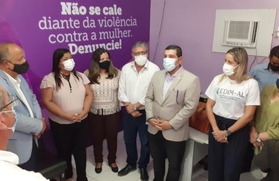 Semudh e SSP inauguram o Núcleo Integrado de Atendimento à Mulher na Central de Flagrantes da capital