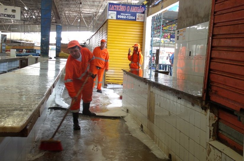 Mercado da Produção fecha na segunda-feira para limpeza geral