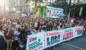 Mobilização pediu legalização da maconha e fim da "guerra às drogas"