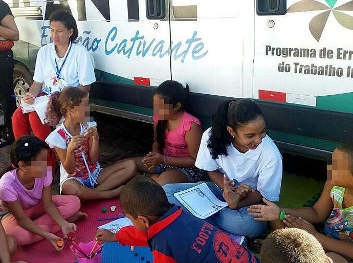 Semas combate o trabalho infantil no Mercado da Produção