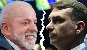 Lula e flávio. Fonte: Internet