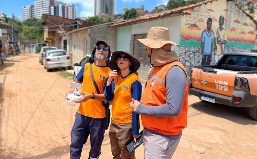 Defesa Civil inicia nova etapa de mapeamento de áreas de risco em Maceió