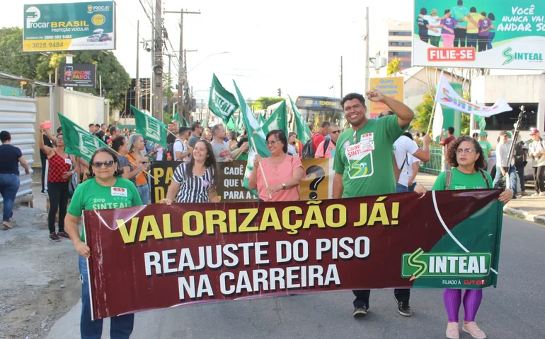 Apesar do diálogo com Governo de AL, Sinteal quer o piso nacional de 14,95%