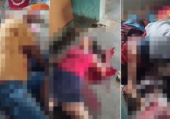 Quatro homens e uma mulher são mortos a facadas no interior de Alagoas