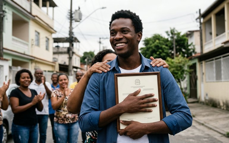 Sete anos após deixar Angola em busca de vida melhor, migrante celebra ingresso em faculdade de enfermagem na Baixada Fluminense