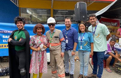 Ação da Equatorial alerta para o uso adequado e seguro da energia elétrica em Palmeira dos Índios