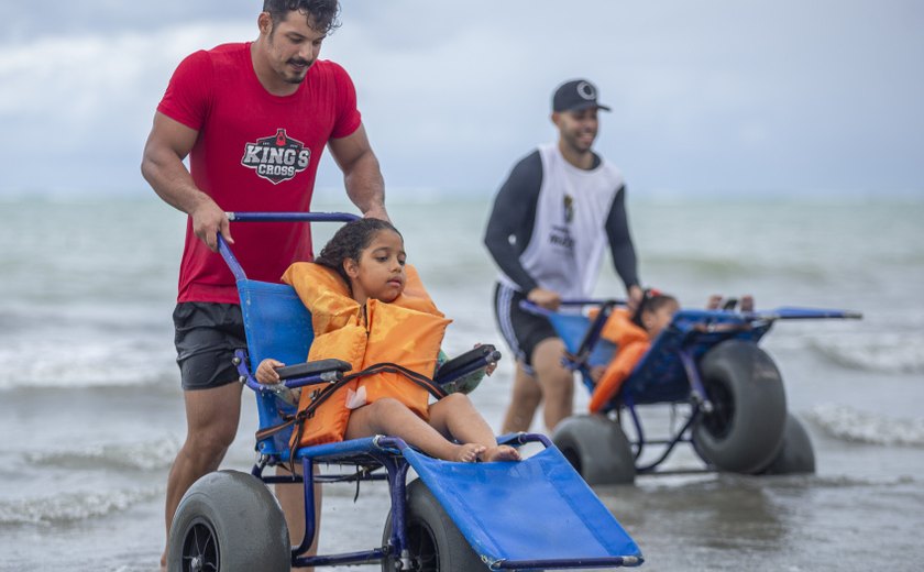 Praia Acessível fará parte da programação do Luau Massayó nesta quarta (30)