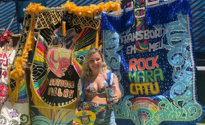 Bloco Rock Maracatu fidelizou o público com ritmo e cultura