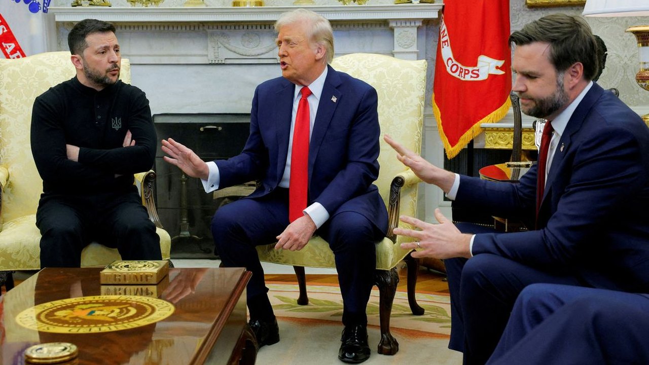 Tensão e bate-boca marcam encontro entre Trump e Zelensky