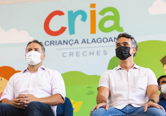 Governo de Alagoas autoriza construção de 15 novas creches do CRIA, nesta segunda (18)