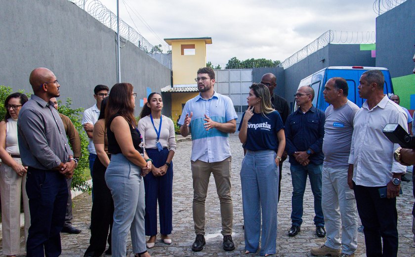 Seduc e Seplag visitam Complexo Socioeducativo de Alagoas com foco na articulação intersetorial