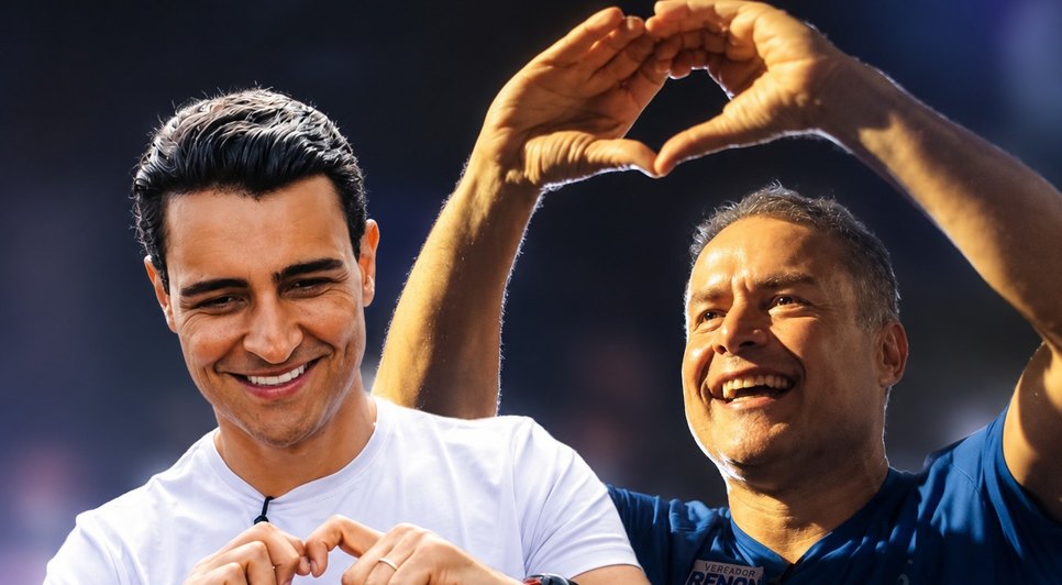 JHC e Renan Filho. / Foto: Imagem gerada por IA. 