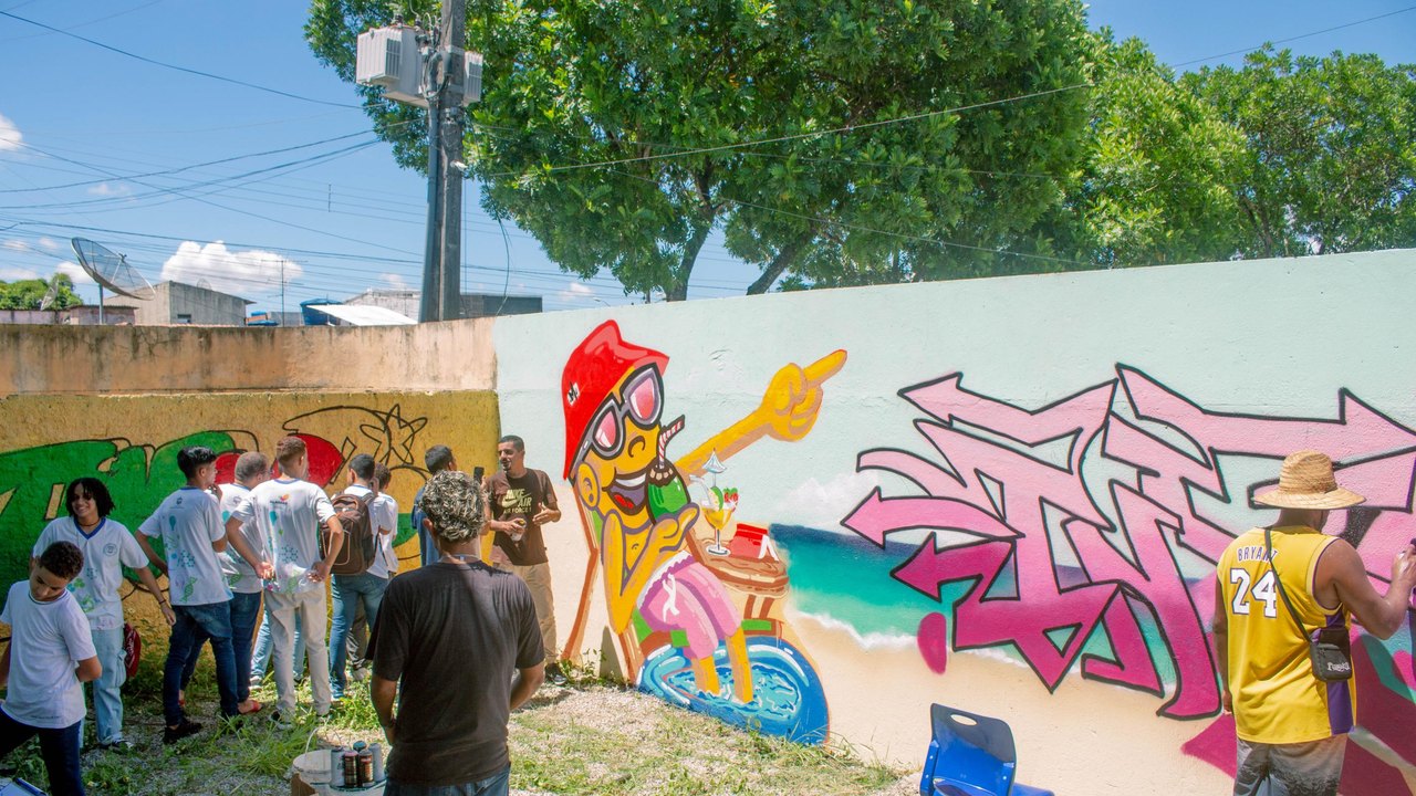 Projeto “Ritmos e Cores em MCZ” leva arte para escolas estaduais em Maceió