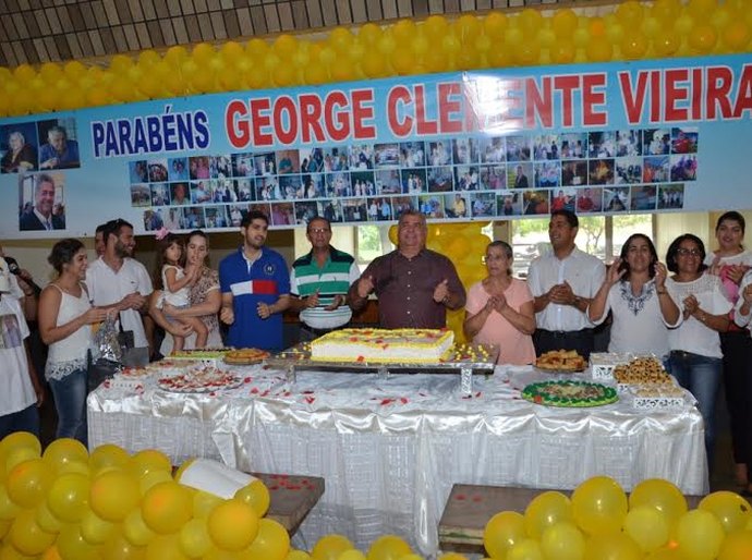 George Clemente comemora aniversário em São Miguel dos Campos