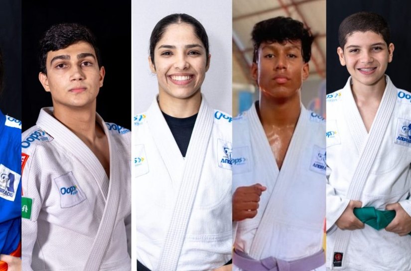 Cinco atletas de Arapiraca são selecionados para o Brasileiro de Judô com apoio da prefeitura