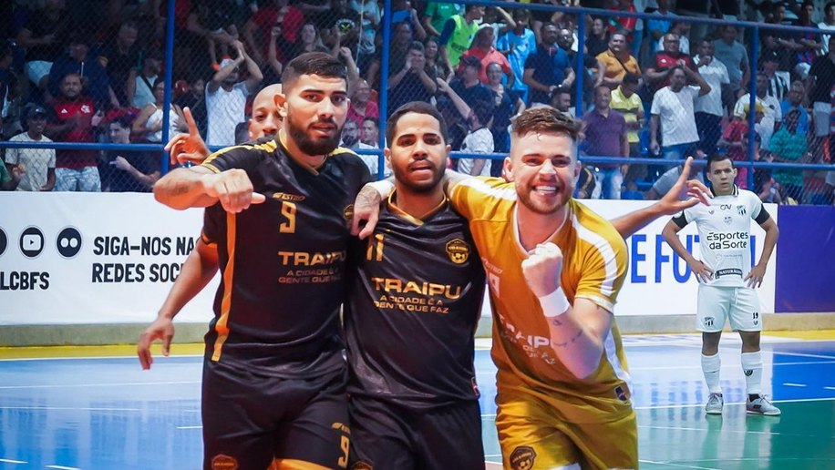Esporte Clube Traipu vence o Ceará e avança para as quartas de finais da Copa do Brasil de Futsal