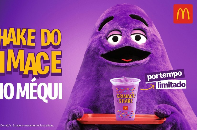 McDonald's traz Grimace de volta e novo McShake de frutas roxas