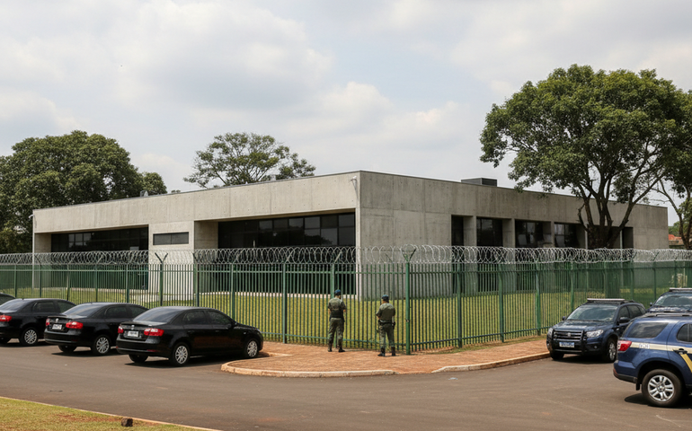 Nova cela de Bolsonaro tem tamanho de apartamento de dois quartos; veja vídeo