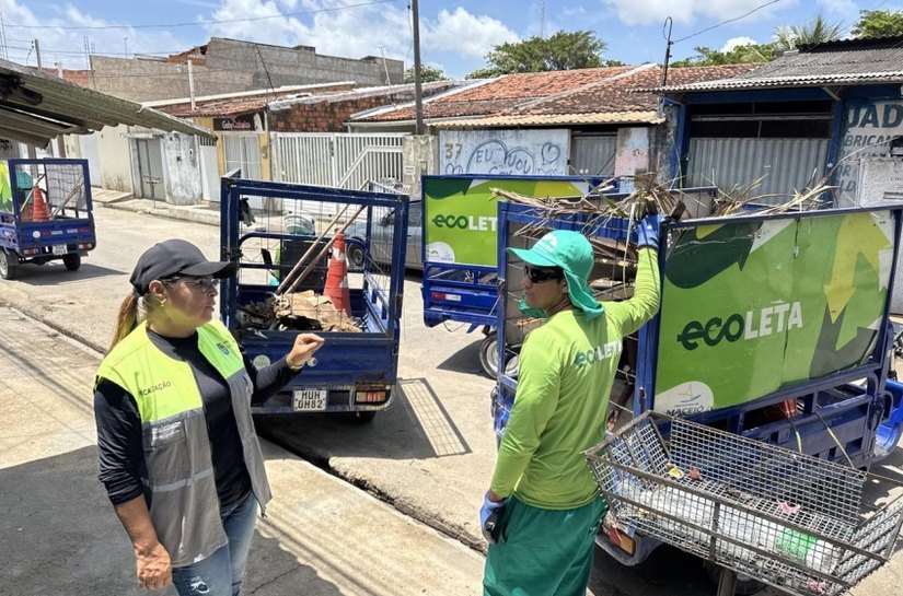 Primeira ação de 2026 do Projeto Ecoponto Aqui contempla o bairro do Tabuleiro