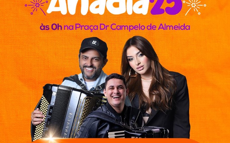 Prefeitura de Anadia anuncia Festa da Virada
