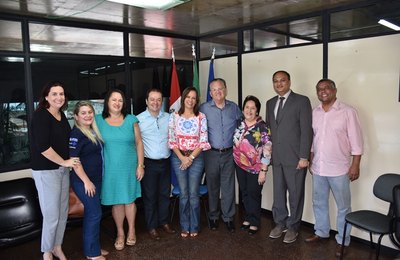 Isnaldo Bulhões recebe em Santana comitiva da OMS e Organização Pan-Americana da Saúde  