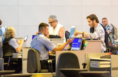 Setor aéreo: mais de 6,5 milhões de pessoas voaram pelo país em fevereiro