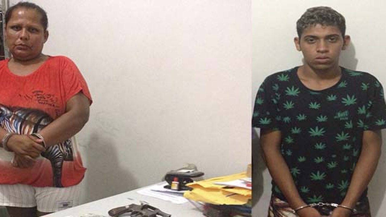 PC prende mulher e jovem acusados de tráfico de drogas
