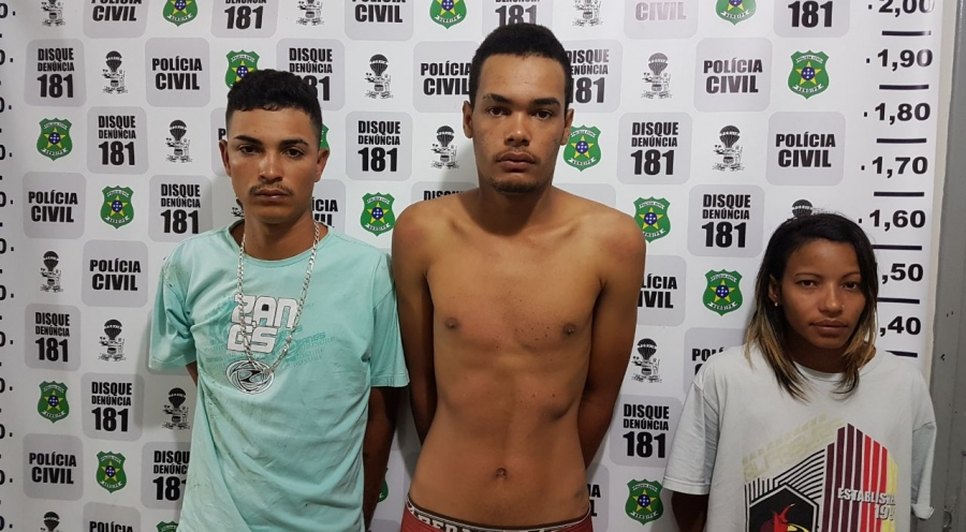 trio preso em simão dias 