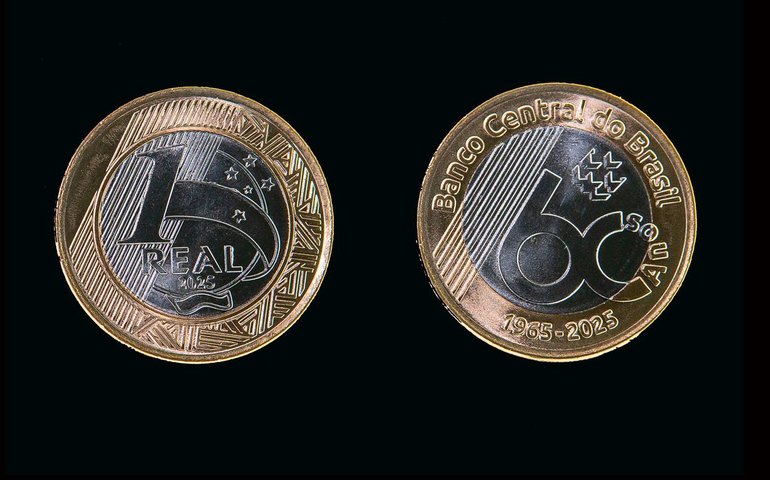 Banco Central lança moeda comemorativa de R$ 1 pelos 60 anos do órgão
