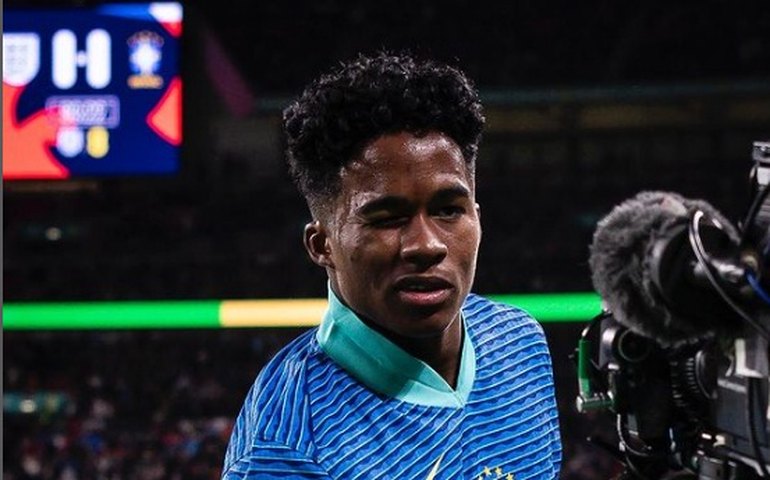 Brasil vence Inglaterra em Wembley com gol de Endrick, na estreia de Dorival
