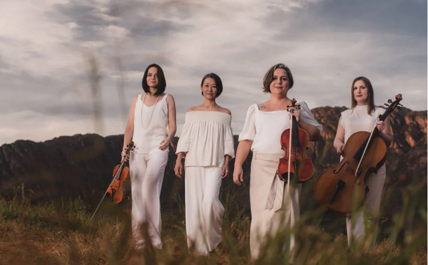 Quarteto de cordas lança álbum com obras de compositoras brasileiras