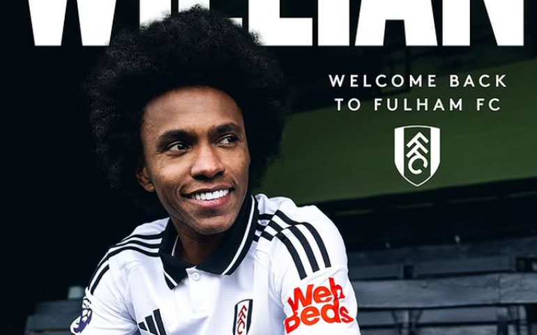 Willian, ex-Corinthians, assina com o Fulham até o fim da temporada: 'Feliz pela volta'