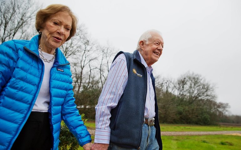 EUA: Jimmy e Rosalynn Carter comemoram o 77º aniversário de casamento