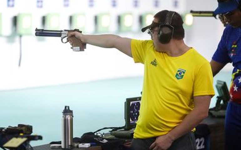 Pan: Felipe Wu conquista bronze na pistola de ar 10 metros