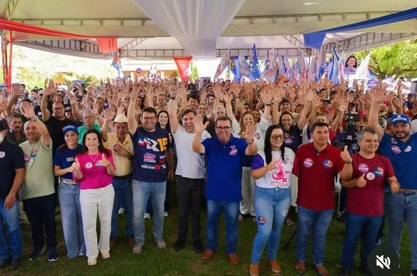 Grande ato político em Mar Vermelho consolida apoio às candidaturas de Isnaldo Bulhões e Fátima Canuto