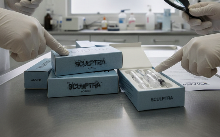 Anvisa proíbe venda de lote falsificado do Sculptra, bioestimulador de colágeno