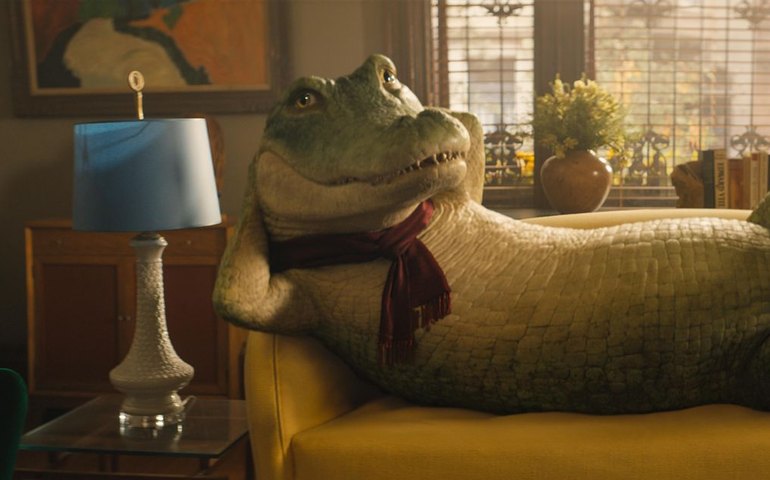 Um crocodilo cantor diverte amigos e ajuda a criar uma comédia pouco usual