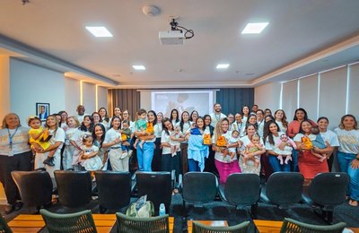 Saúde homenageia doadoras de leite humano
